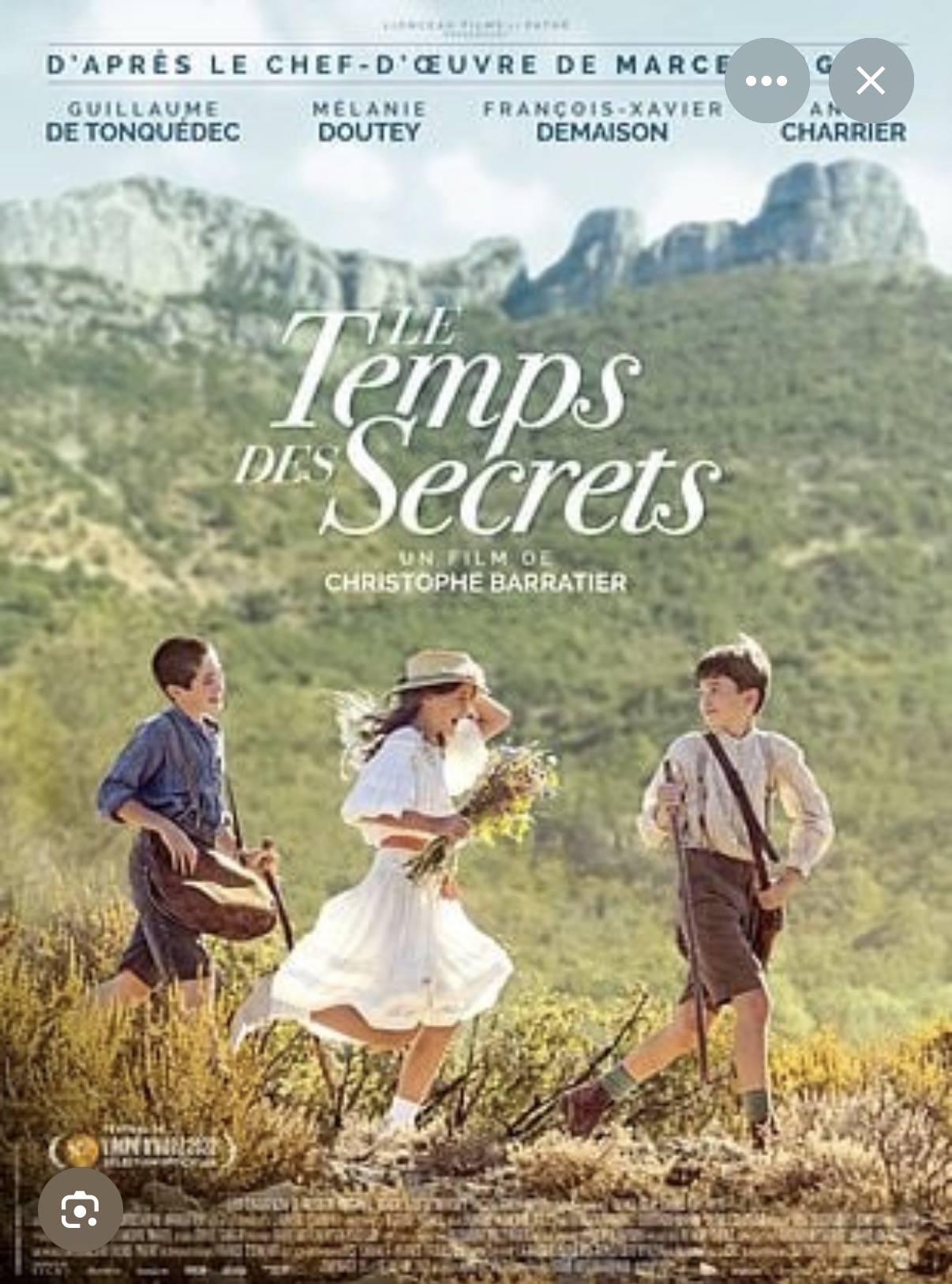 LE TEMPS DES SECRETS, Christophe Barratier 2022 (bio Pagnol)@.jpg